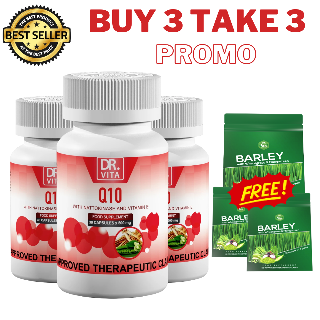 Dr. Vita Q10 with Nattokinase, Vitamin E, D and C