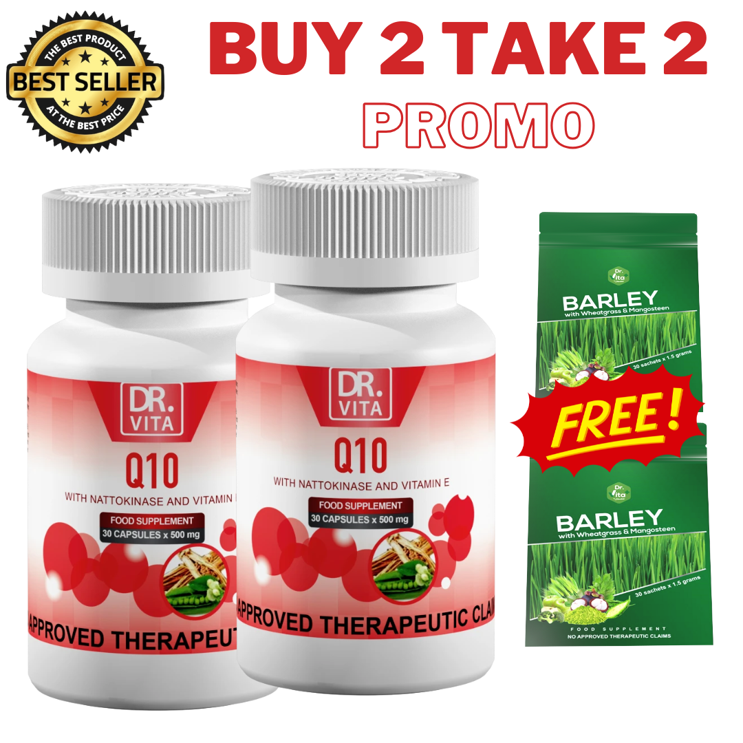 Dr. Vita Q10 with Nattokinase, Vitamin E, D and C