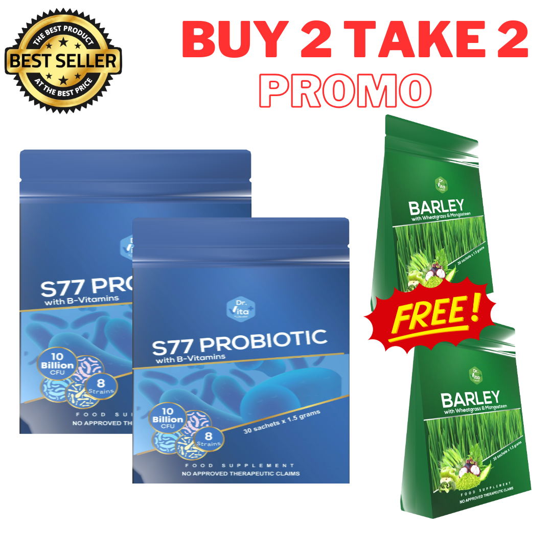 Dr. Vita S77 Probiotics with B-Vitamins and Fibersol-2