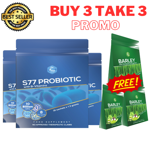 Dr. Vita S77 Probiotics with B-Vitamins and Fibersol-2